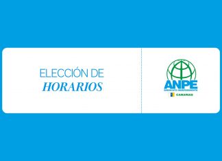 Elección de horarios curso 2024/2025
