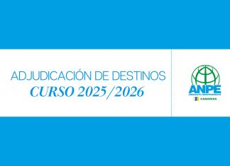 Adjudicación de destinos curso 2025/2026