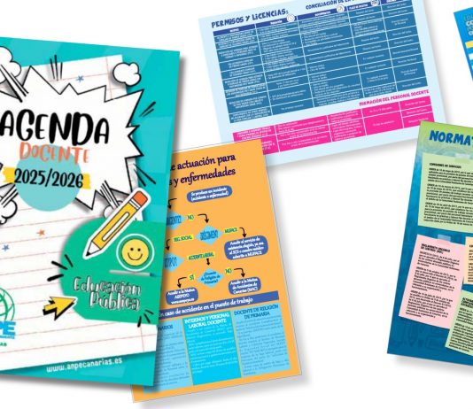 Agenda del docente en Canarias – Curso 2025/2026