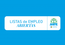 LISTAS de EMPLEO ABIERTAS